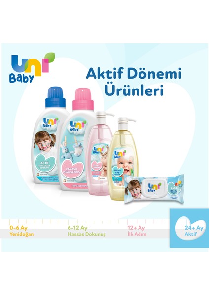 Uni Baby Çamaşır Deterjanı 1.500 ml 3'lü Ekonomik Fırsat Paketi