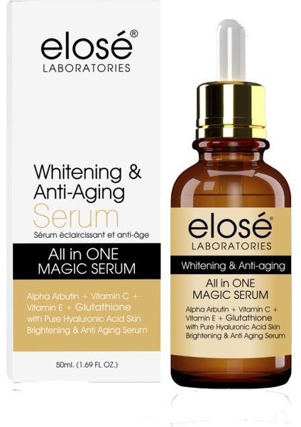 Whitening&collagen Boosting Serum-Leke Karşıtı ve Serum 50 ml