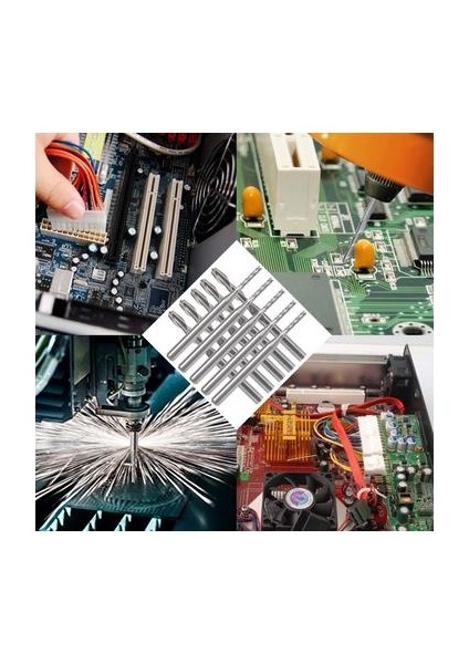 Mikro Karbür Pcb Matkap Ucu Metal Cnc Sondaj 10LU Set 2.75MM