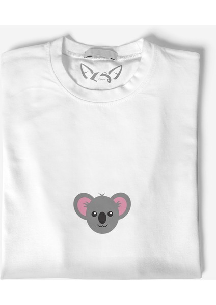 Animal Koala Baskılı Beyaz Tshirt fiyatları