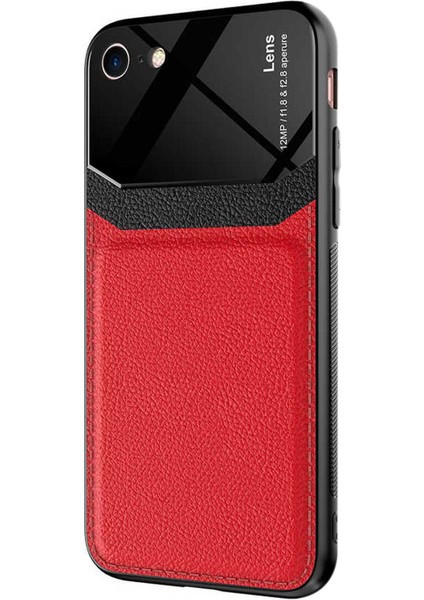 Apple iPhone 7 Kılıf Uniq Leather Kırmızı fiyatları