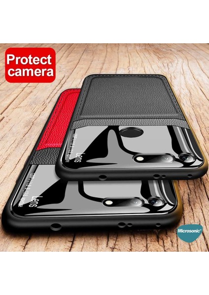 Samsung Galaxy A71 Kılıf Uniq Leather Kırmızı