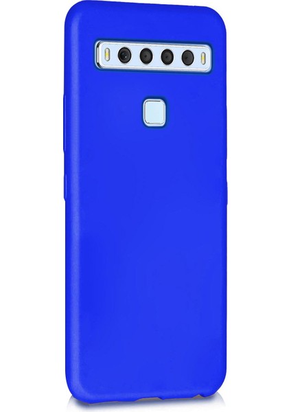 Matte Silicone Tcl 10L Kılıf Mavi fiyatları