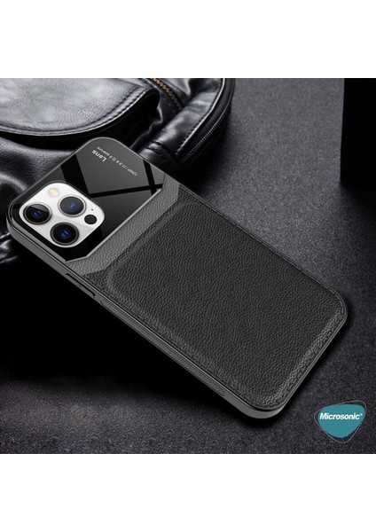 Apple iPhone Se 2020 Kılıf Uniq Leather Siyah