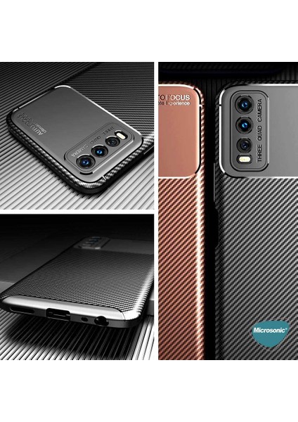 Vivo Y11S Kılıf Legion Series Kahverengi modelleri