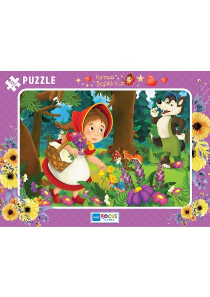 Frame Puzzle Kırmızı Başlıklı Kız 72 Parça