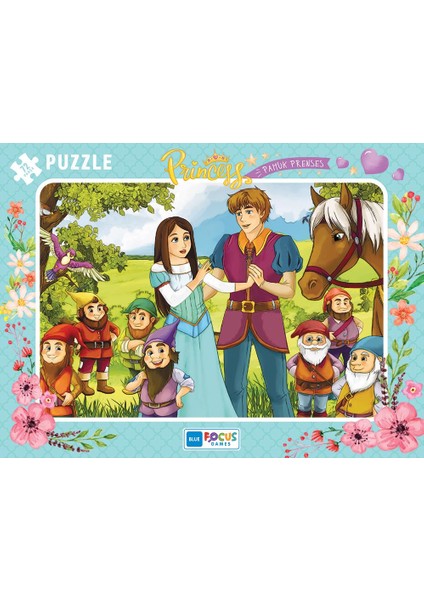 Blue Focus Frame Puzzle Kızılderili 72 Parça