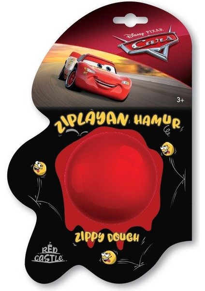 Arabalar Zıplayan Hamur 30 Gr. (Kırmızı)