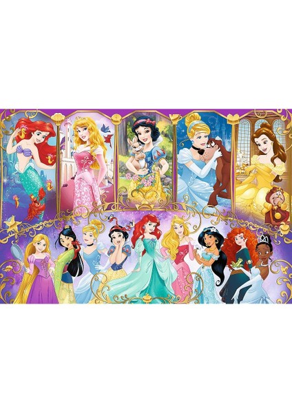 Trefl Çoçuk Puzzle Prıncesses Portraıts 160 Parça Puzzle