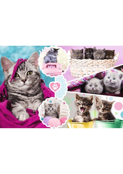 Trefl Çoçuk Puzzle Lovely Kittens 160 Parça Puzzle