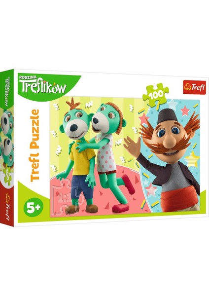 Trefl Puzzle Trefl Çoçuk Puzzle Treflıks And Uncle 100 Parça Puzzle