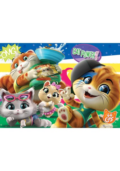 44 Cats Puzzle 100 Parça Puzzle