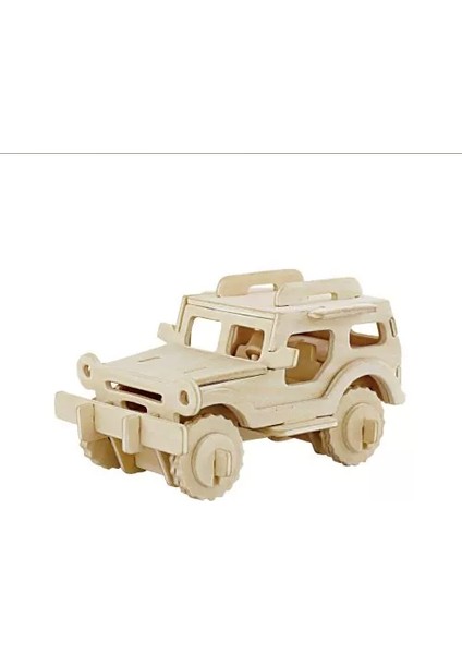 Ahşap Maket Jeep