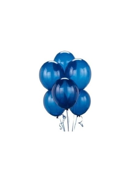Mavi Renkli Baskısız 12'' Balon 100'LÜ