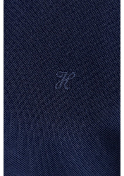 Erkek Pamuk Indigo Uzun Kollu Polo Yaka Tişört fiyatları