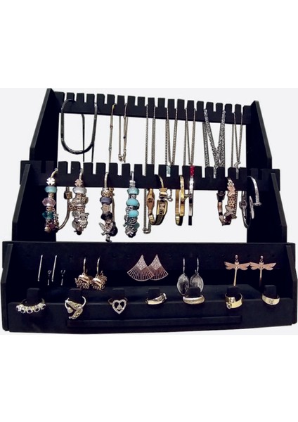 Ahşap Takı Standı Takı Düzenleyici Takı Organizeri