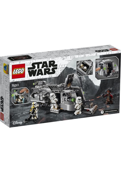 ® Star Wars# İmparatorluk Zırhlı Hücum Gemisi 75311 - Greef Karga ve Stormtrooperlar İçeren Oyuncak Yapım Seti (478 Parça) fırsatları
