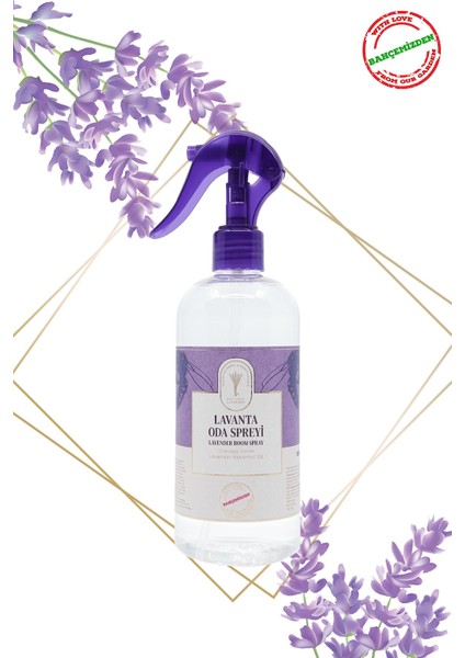 Dr. Lavender 260 ml Lavanta Kolonyası Cam Şişe + Lavanta Oda Spreyi 400 ml