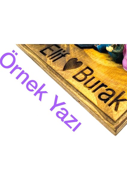 Myk Evlilik Yıldönümü Sevgililer Günü Hediyesi Sevgiliye Konsept Hediye Iki Ihtiyar Işıklı El Yapımı modelleri