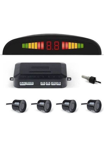 Opel Agila Araca Göstergeli Ikazlı Park Sensörü