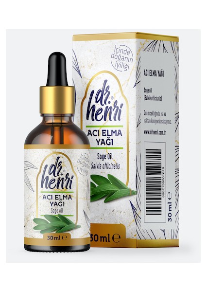 Acı Elma Yağı Sage Oil 30 ml