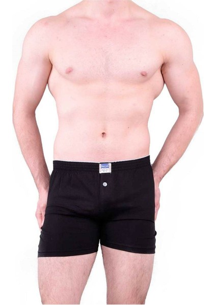 3 Adet Siyah Renk Havlu Bel Boxer
