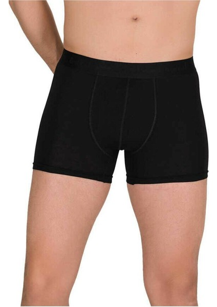 6 Adet Siyah Renk Modal Boxer