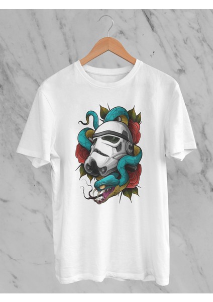 Stormtrooper Baskılı Erkek T-Shirt