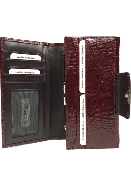 Deri Kadın Cüzdanı modelleri