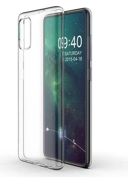 Samsung Galaxy A51 Kılıf Şeffaf Silikon Hibrit Case