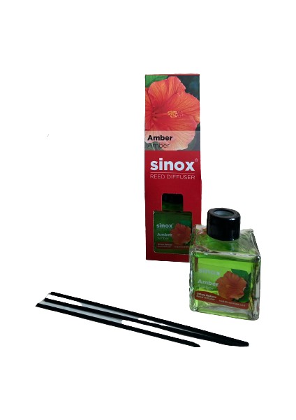 Bambu Çubuklu Amber Oda Ofis Banyo Kokusu 120 ml Yüksek Esans Kalıcı Koku