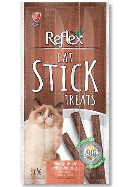 RFT-022 Reflex Somonlu Kedi Ödül Çubuğu 3x5 gr