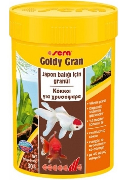 Goldy Gran Japon Balığı Yemi 100 ml