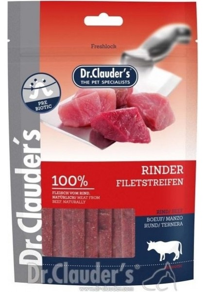 Dr.clauders %100 Biftek Eti Köpek Ödülü 80 gr