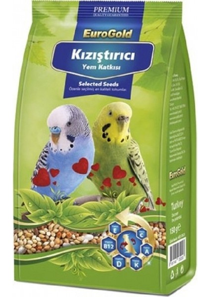 Muhabbet Kuşu Kızıştırıcı Yem Katkısı 150 Gram
