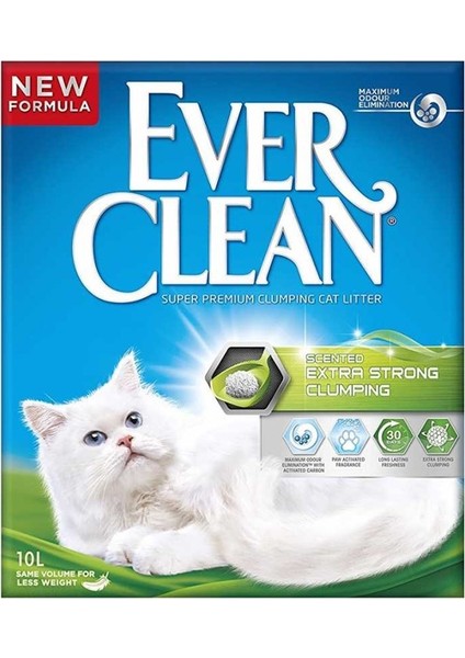 Extra Strong Scented (Ekstra Güçlü) Kokulu Kedi Kumu 6 Lt