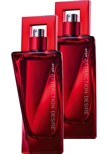 Attraction Desire Kadın Parfüm Edp 50 Ml. Ikili Set