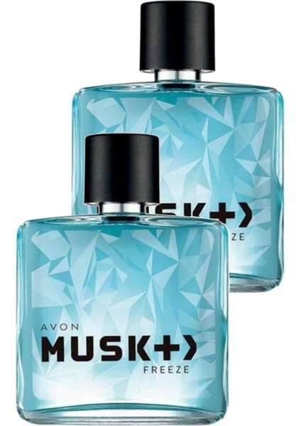 Musk Freeze Erkek Parfüm Edt 75 Ml. Ikili Set