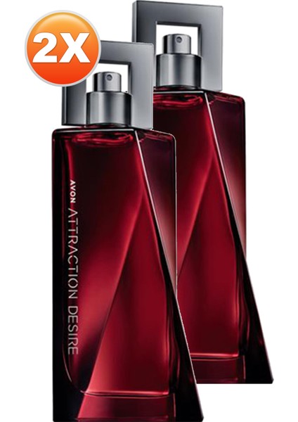 Attraction Desire Erkek Parfüm Edt 75 Ml. Ikili Set fiyatları