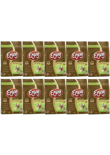 Tavuk Etli Yetişkin Kedi Maması 1 kg 10 Adet