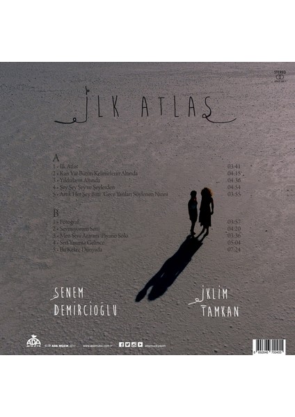 İlk Atlas / Senem Demircioğlu - İklim Tamkan (Plak)