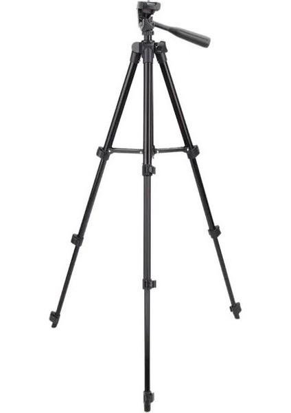 3120A Ayarlanabilir Ayaklı Tripod Profesyonel Kamera ve Telefon Tutacağı