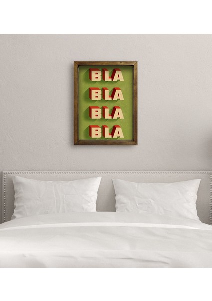 Gift Yatak Odası Konseptli Doğal Masif Ahşap Çerçeveli Tablo 45X65CM-32 modelleri