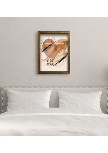 Gift Yatak Odası Konseptli Doğal Masif Ahşap Çerçeveli Tablo 45X65CM-30 modelleri