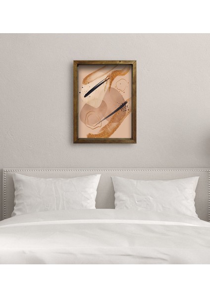 Gift Yatak Odası Konseptli Doğal Masif Ahşap Çerçeveli Tablo 45X65CM-29 modelleri