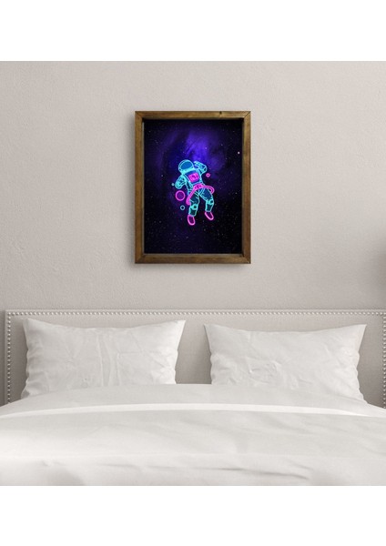 Gift Yatak Odası Konseptli Doğal Masif Ahşap Çerçeveli Tablo 45X65CM-22 modelleri