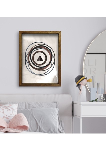 Gift Yatak Odası Konseptli Doğal Masif Ahşap Çerçeveli Tablo 45X65CM-69 fiyatları