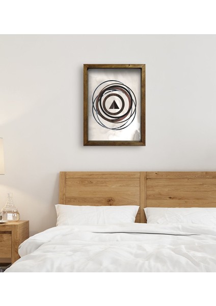 Gift Yatak Odası Konseptli Doğal Masif Ahşap Çerçeveli Tablo 45X65CM-69 fırsatları