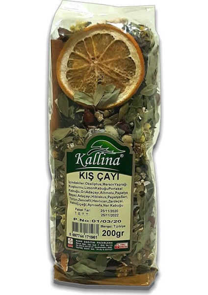 Kallina Kış Çayı 200 gr