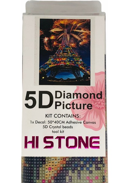 Hı Stone 5d Elmas Boncuk Taş Işleme Mozaik Goblen Kit 50X40CM GC74659